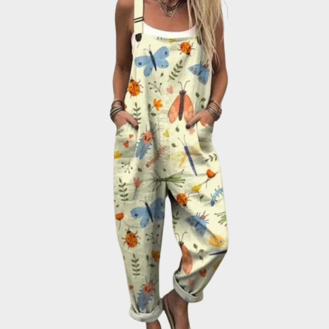Cozy Printed Jumpsuit