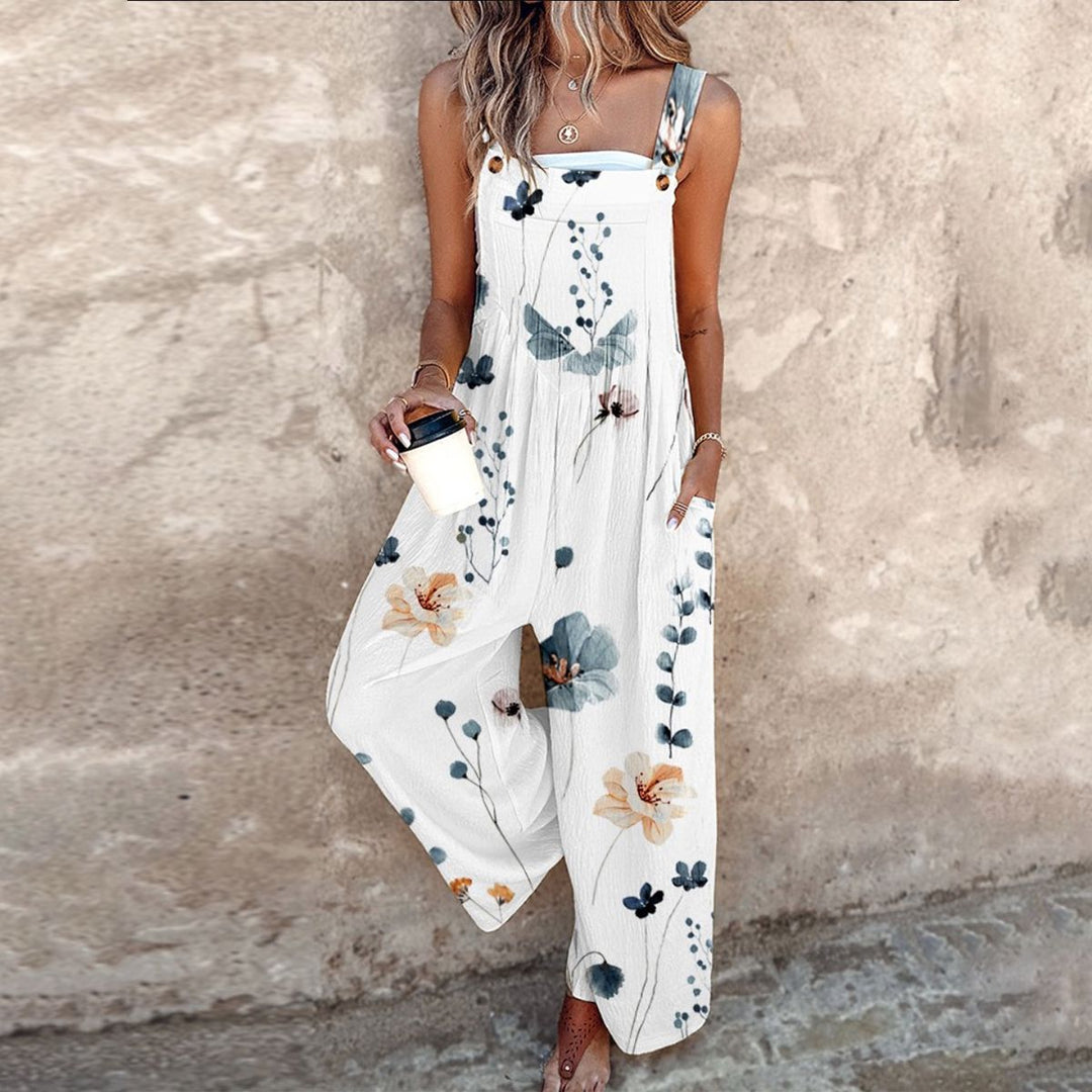 Cozy Graphic Overalls