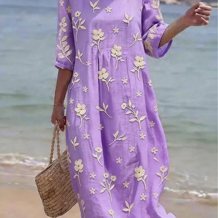 Ella | Mid-Sleeve Dress