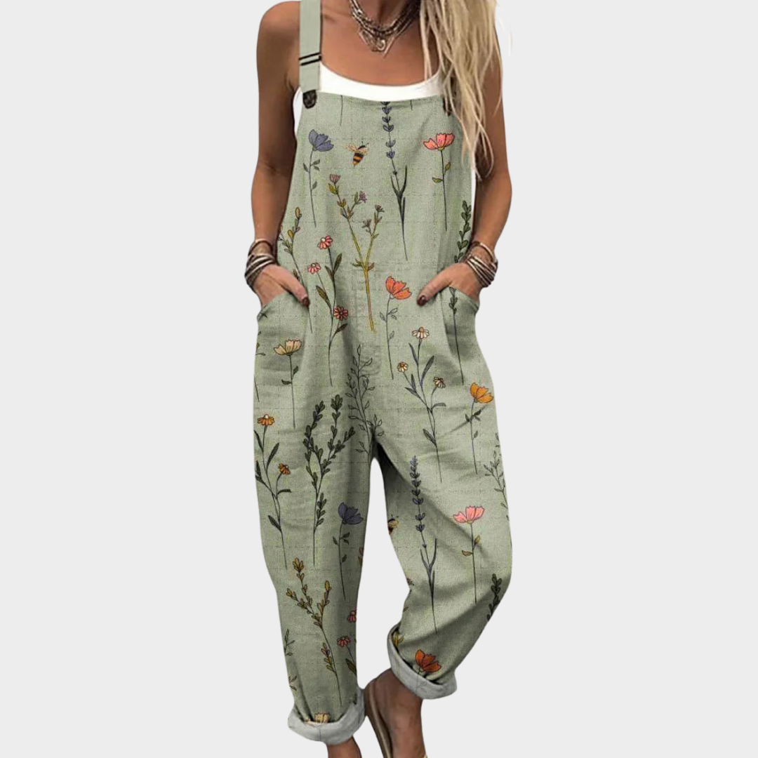 Cozy Printed Jumpsuit