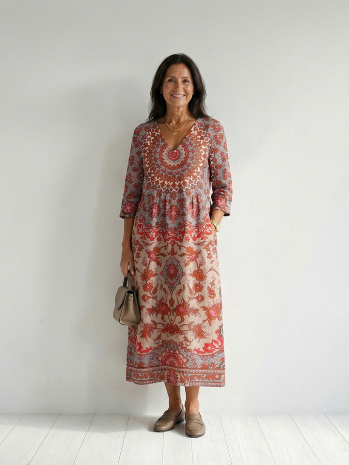 Logan | Balanced Fit Midi Dress