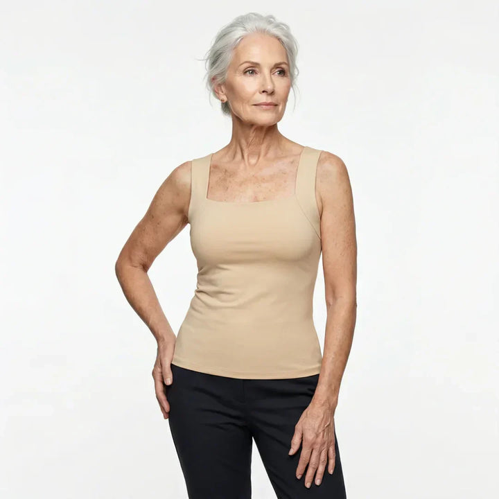Mary | Built In Comfort Bra Tanktop