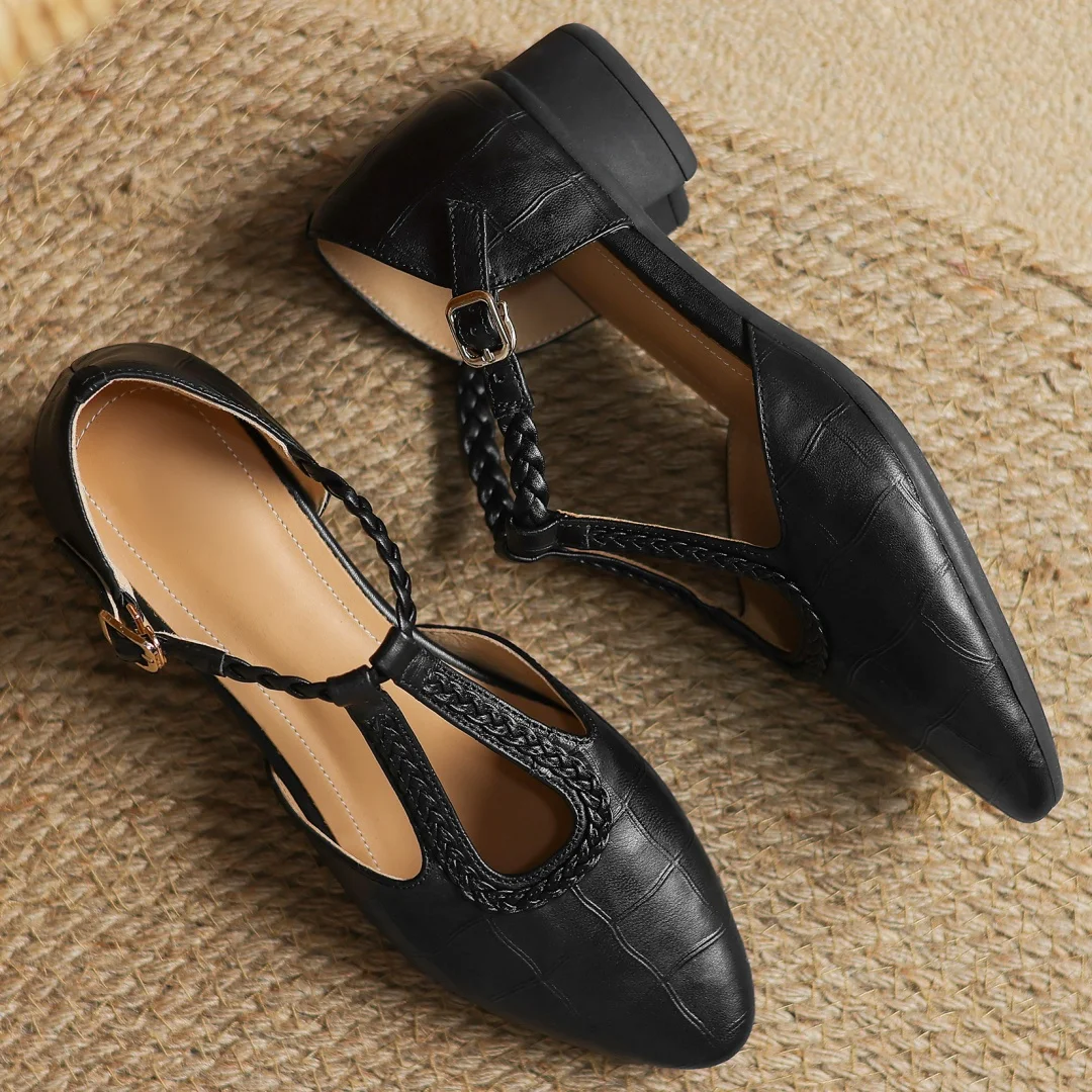 Poppy & Mae | Leather Mary Janes