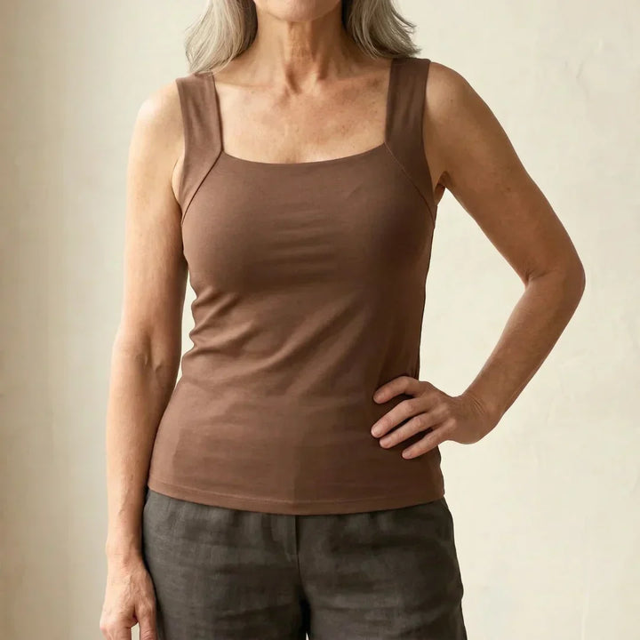 Mary | Built In Comfort Bra Tanktop