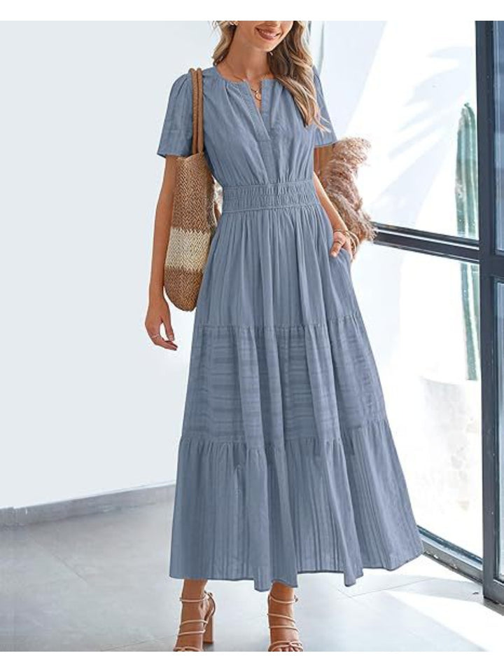 Alice | New V-Neck Boho Maxi Dresses