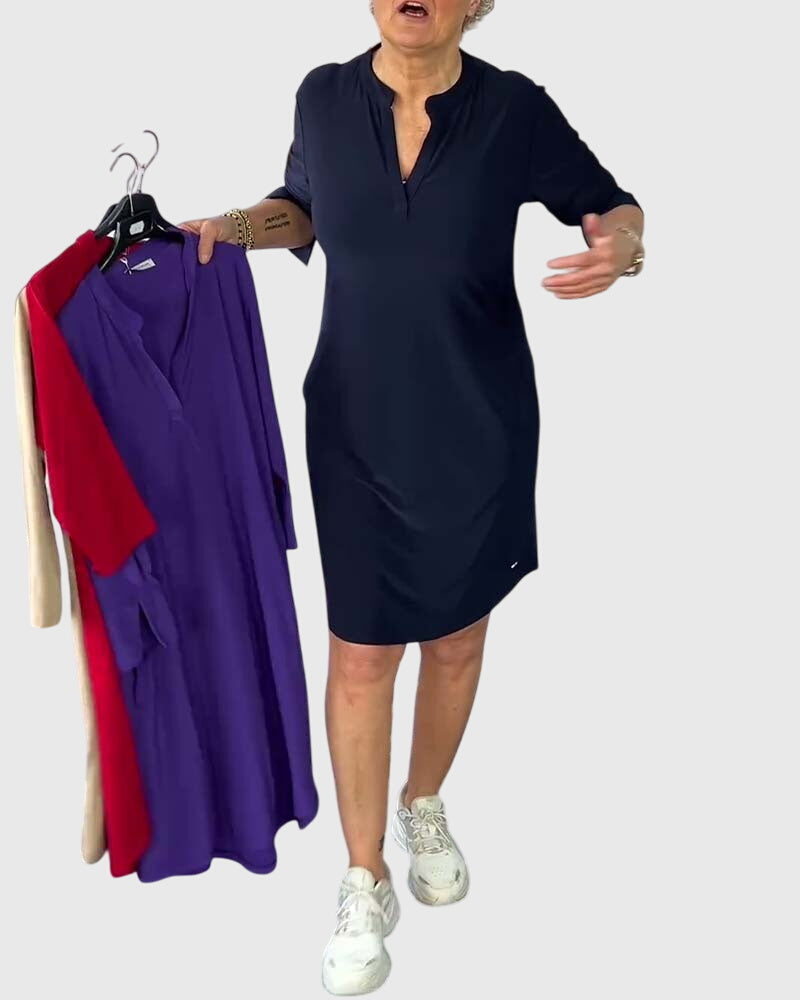Quinn | V-Neck Dress