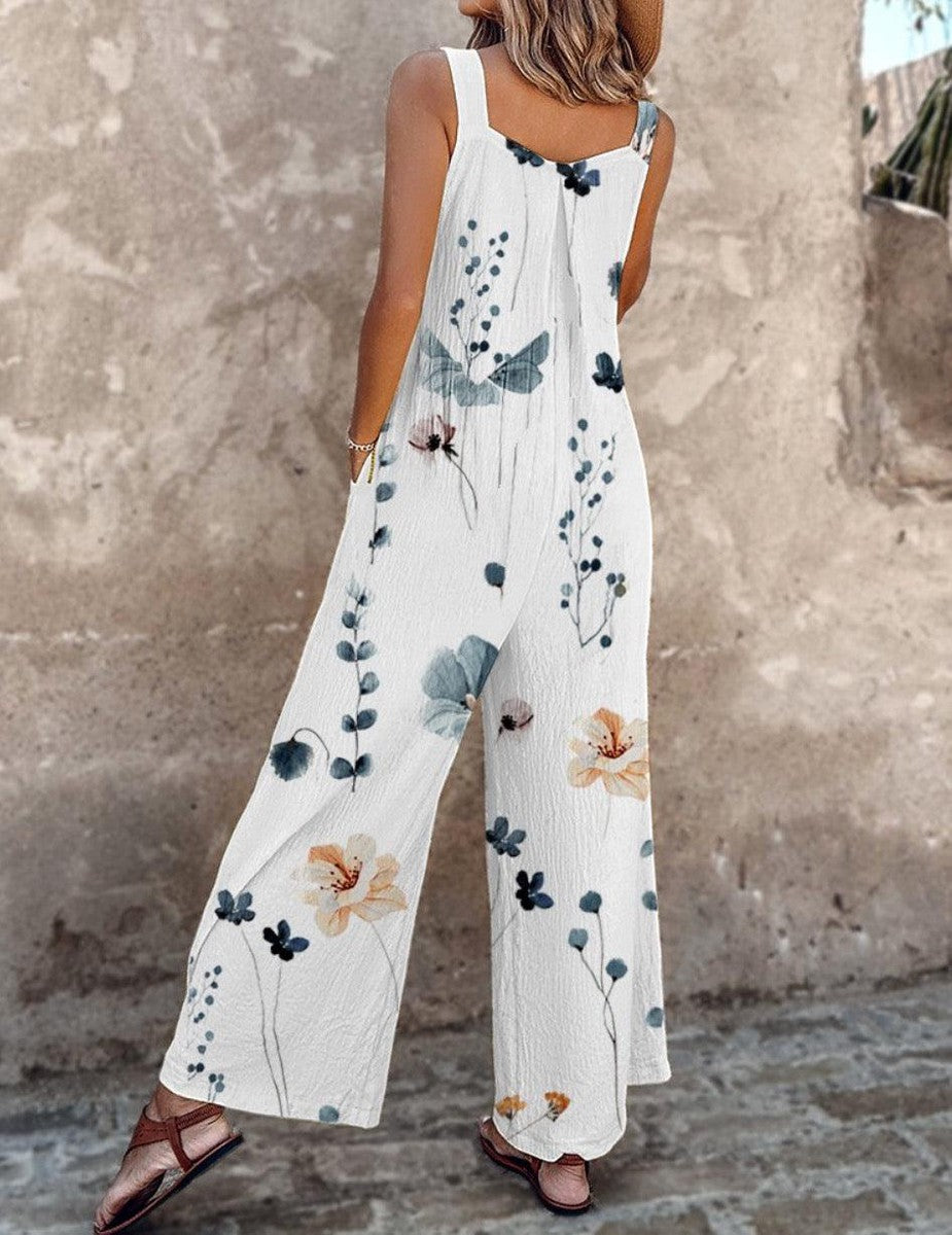Cozy Graphic Overalls