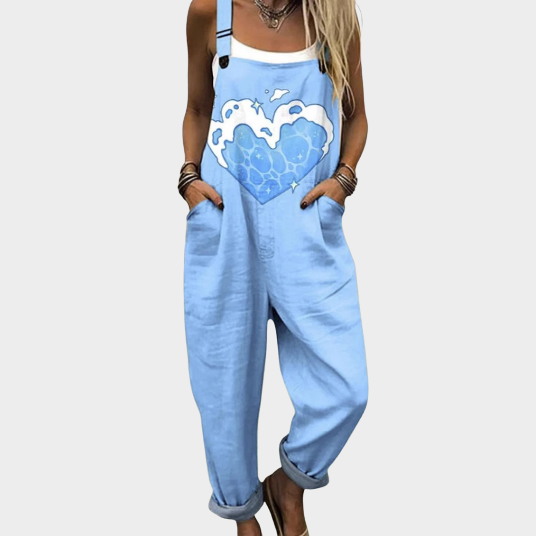 Cozy Printed Jumpsuit