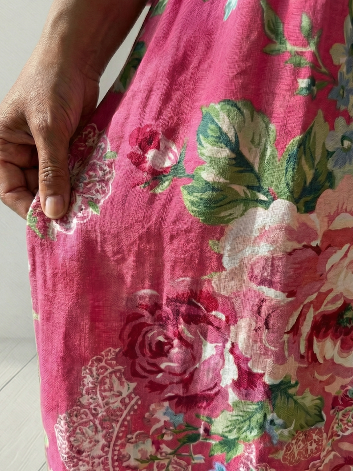 Abby | Garden Bloom Midi Dress