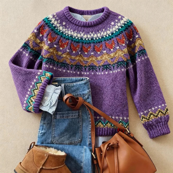 SOLVA | CLASSIC VINTAGE KNIT JUMPER