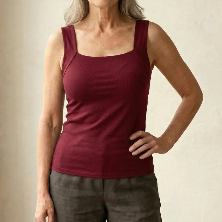 Mary | Built In Comfort Bra Tanktop