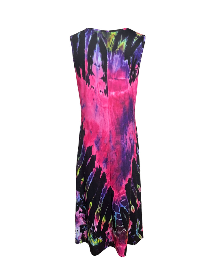 Brandy | Sleeveless Boho Print Dress
