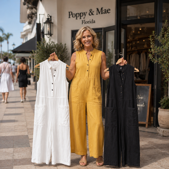Lucy | Elegant Sleeveless Jumpsuit