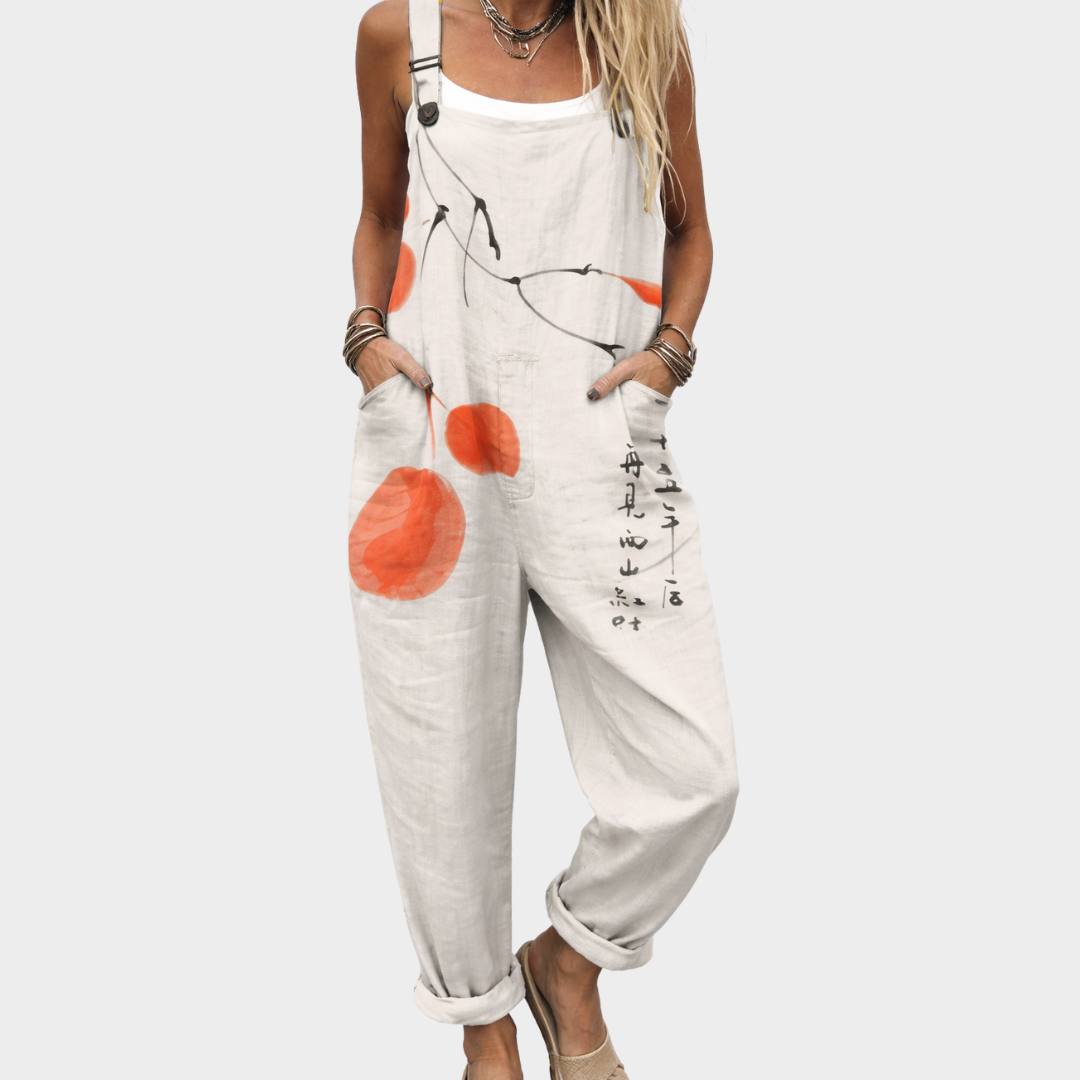 Cozy Printed Jumpsuit