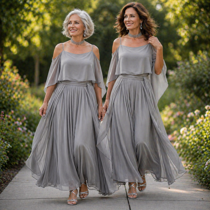 Ivah™ | Off-Shoulder Flowy Set