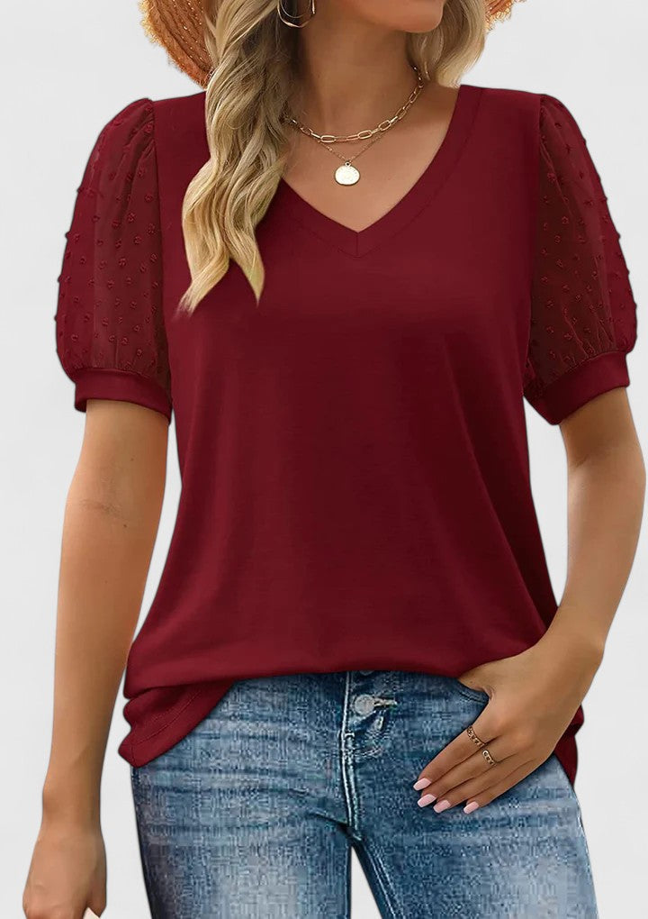 Brooke™  | Comfortable V-Neck Top