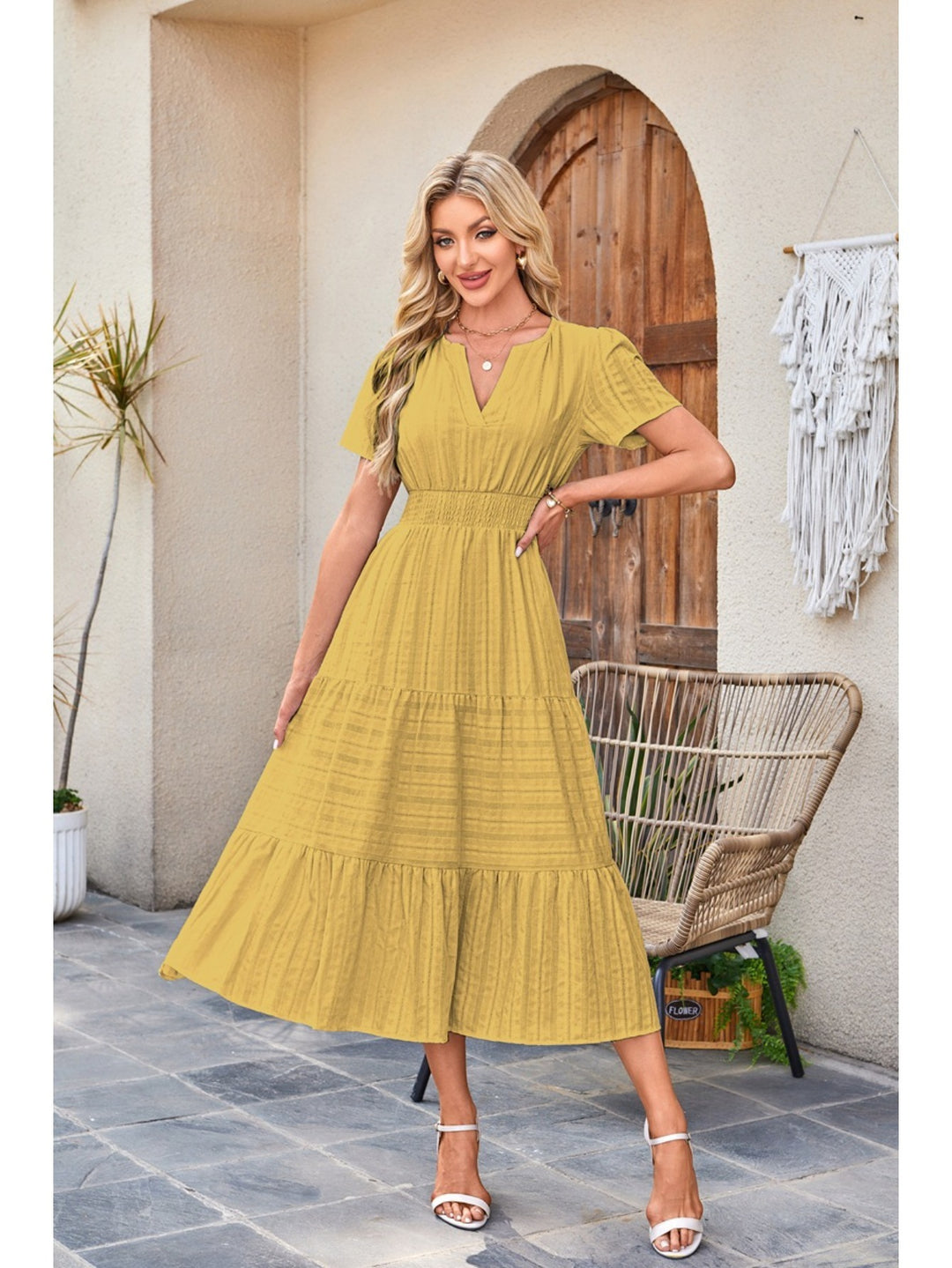 Alice | New V-Neck Boho Maxi Dresses