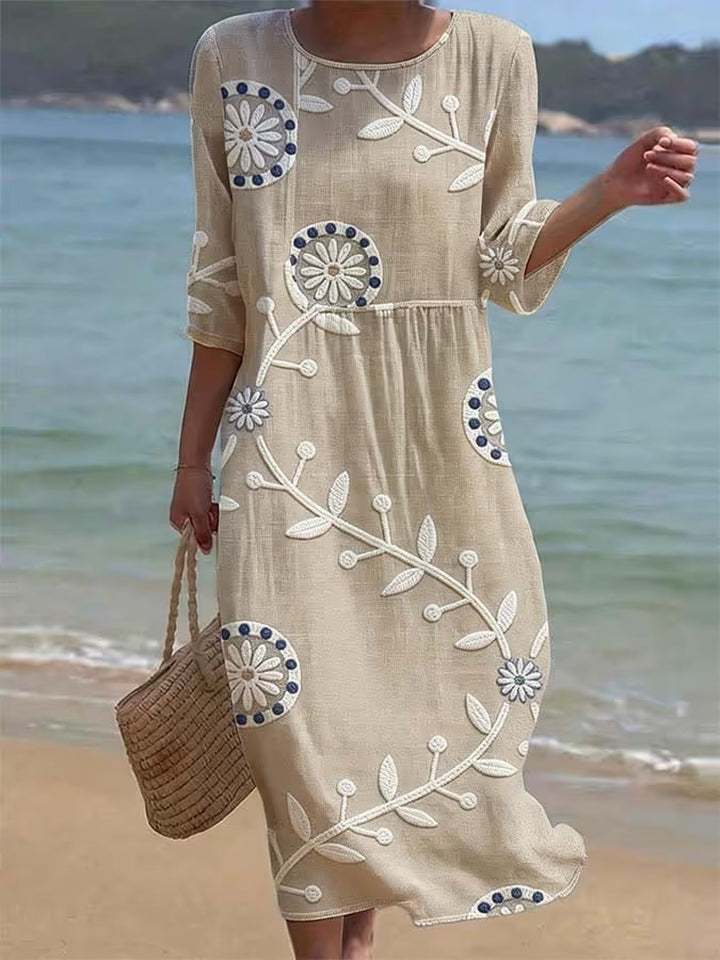 Charlotte | Casual Mid-Sleeve Dress