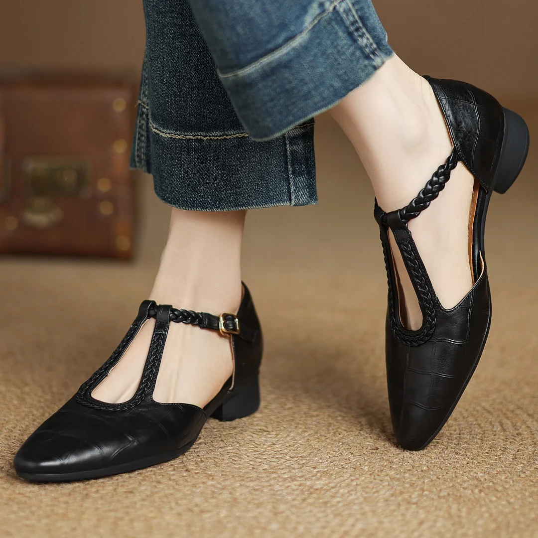 Poppy & Mae | Leather Mary Janes