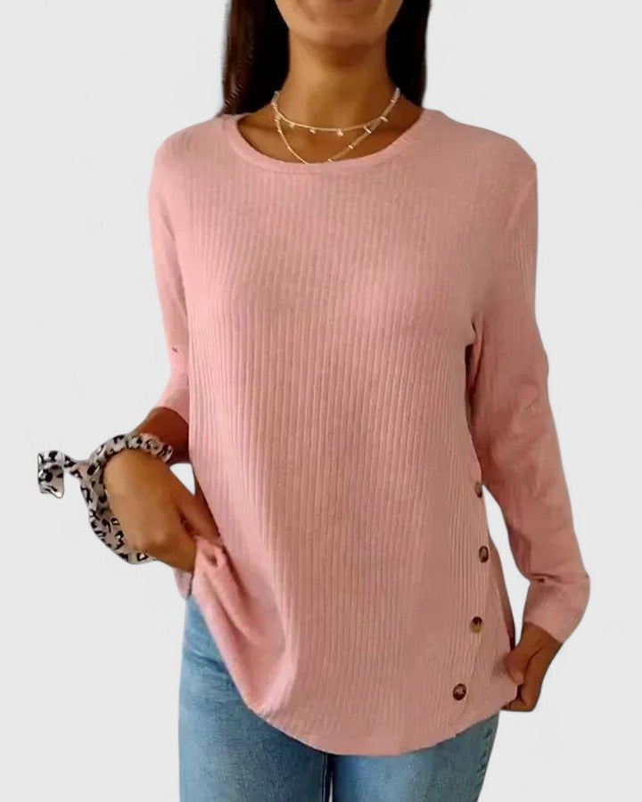 Daisy™ | Elegant Crew Top