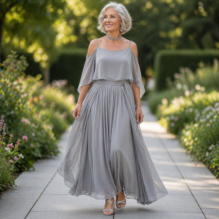 Ivah™ | Off-Shoulder Flowy Set
