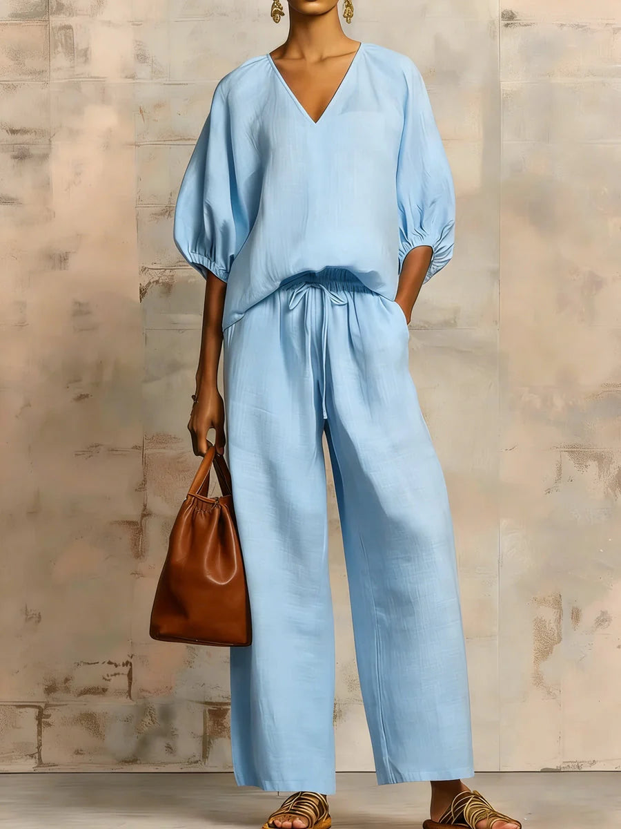 Valencia | Elegant Relaxed Two-Piece Set