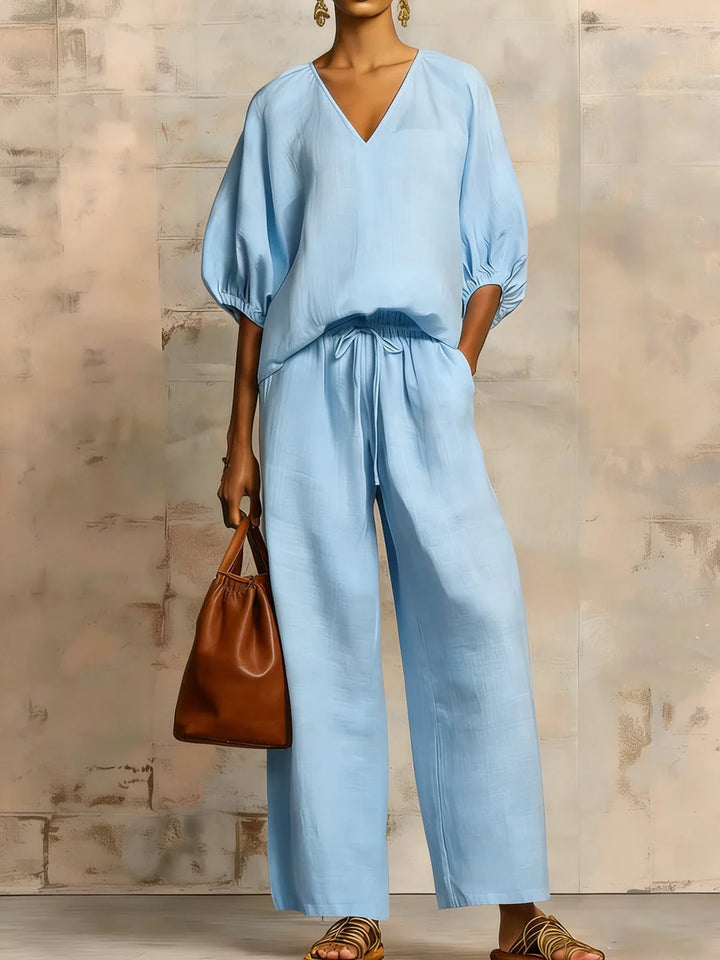 Valencia | Elegant Relaxed Two-Piece Set