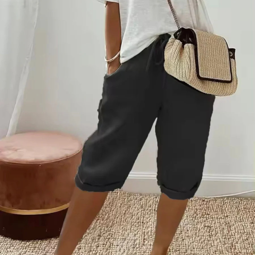 Fenlorn™ | Soft Tailored Capri Shorts