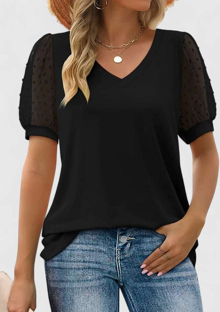Brooke™  | Comfortable V-Neck Top