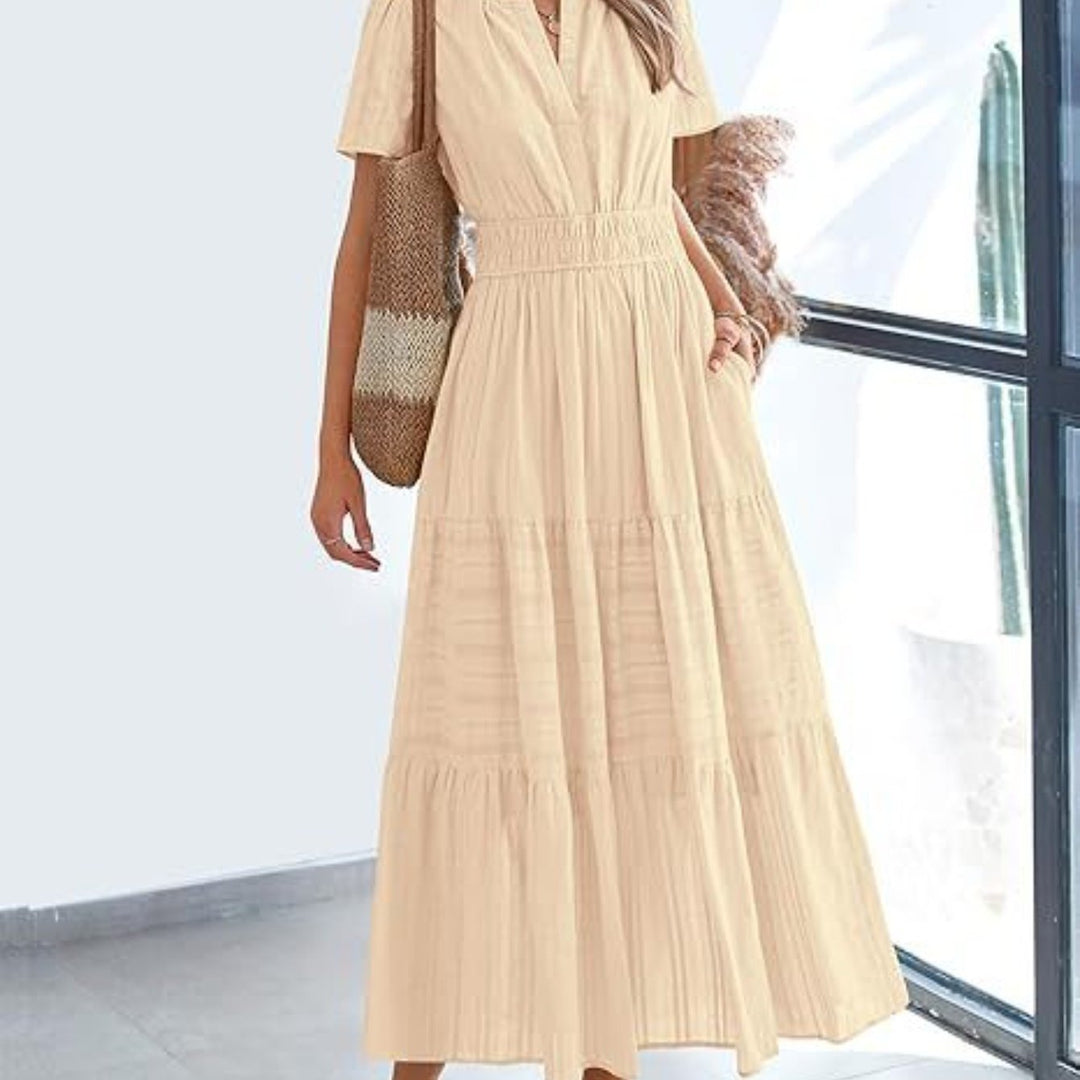 Alice | New V-Neck Boho Maxi Dresses