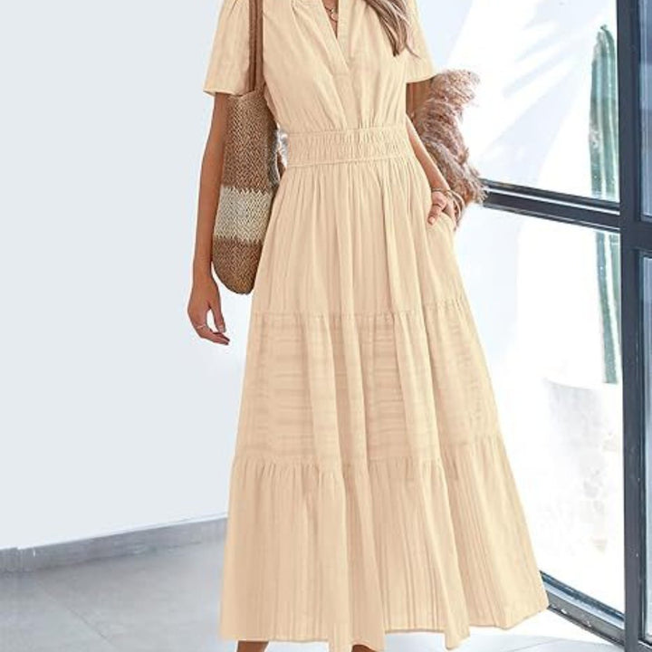 Alice | New V-Neck Boho Maxi Dresses