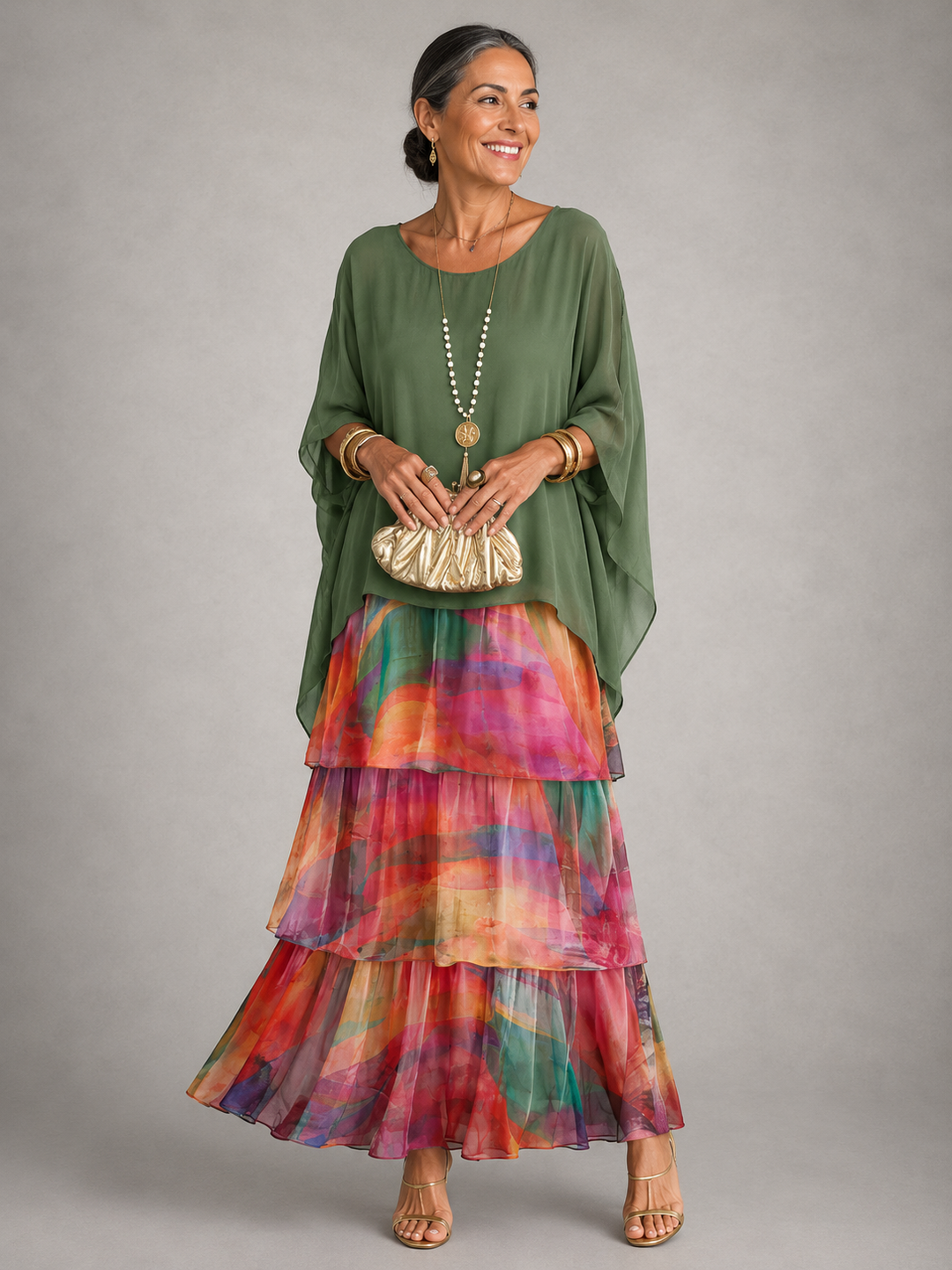 Chloe™ | Elegant Flowing Maxi Dress