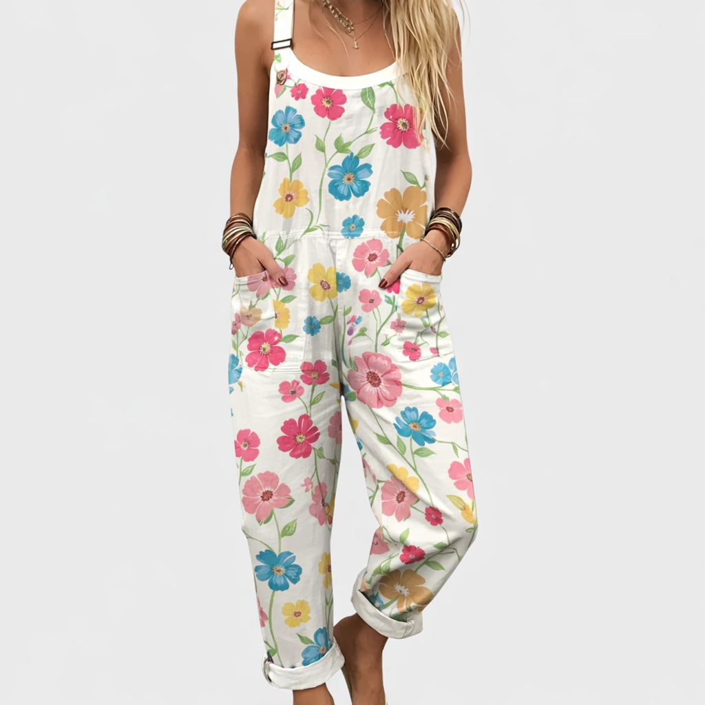 Cozy Printed Jumpsuit