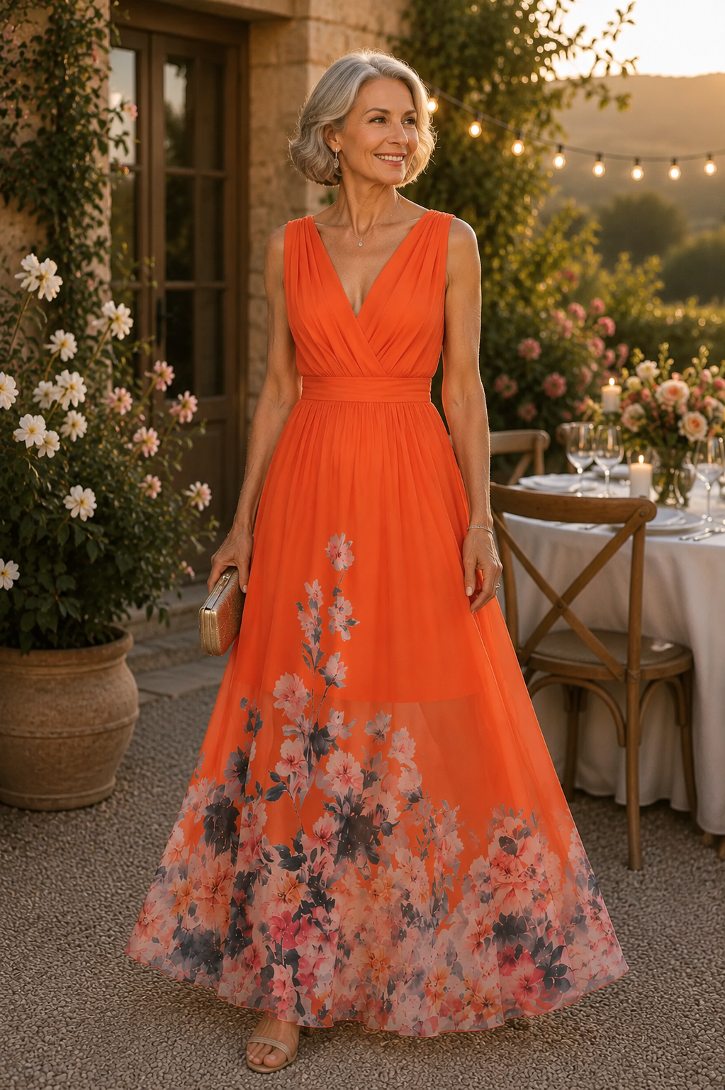 Mica | Sleeveless A Maxi Dress