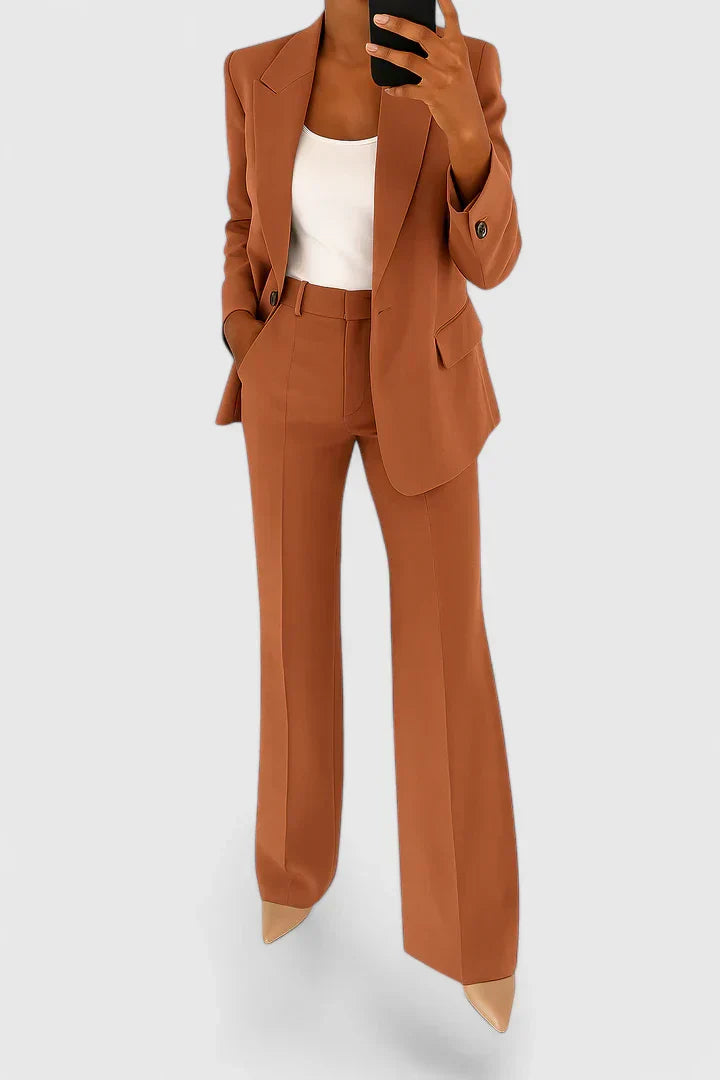 Palynette | Elegant Two-Piece Suit Set