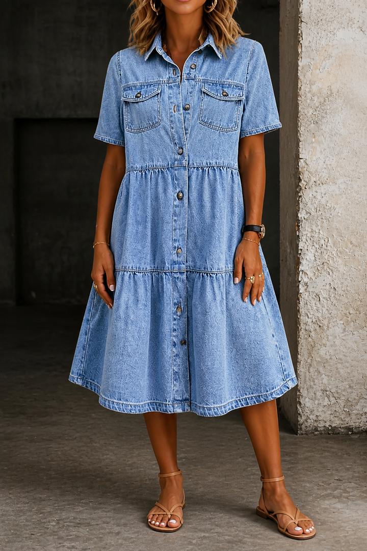 Sophia | Casual Elegant Denim Dress