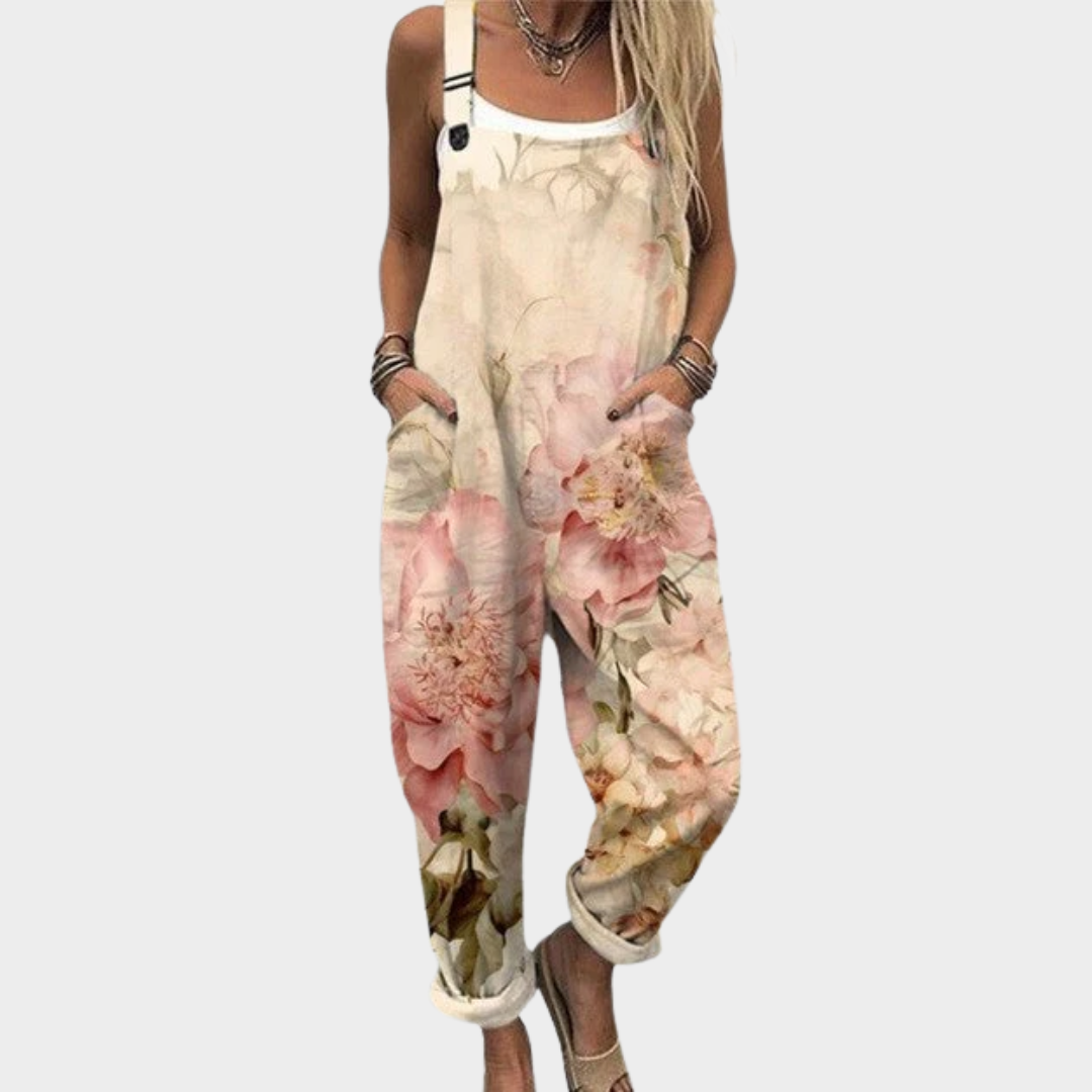 Cozy Graphic Overalls