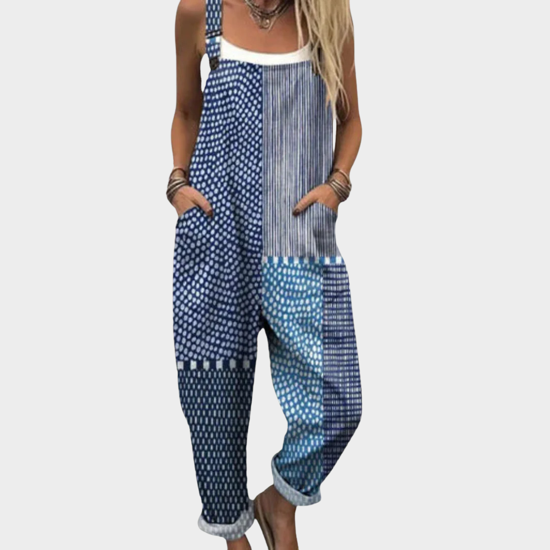 Cozy Printed Jumpsuit