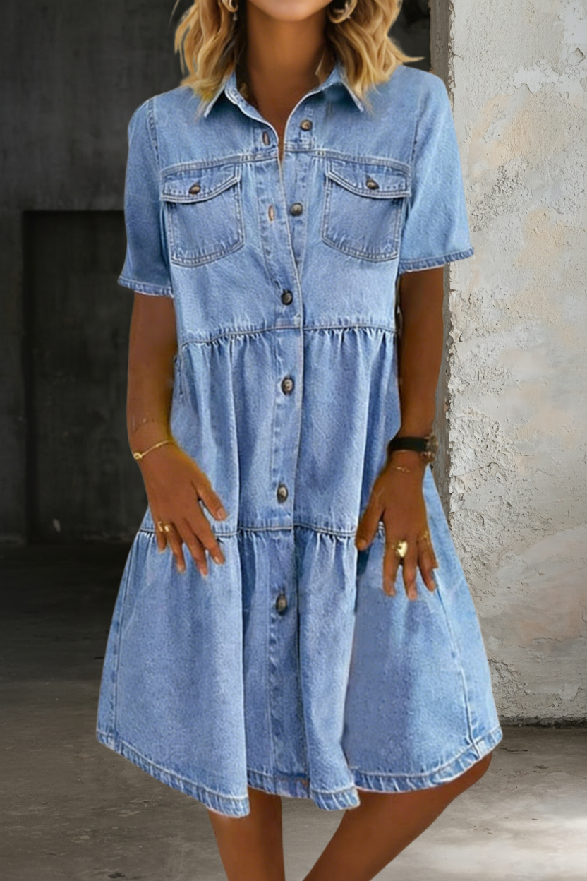 Sophia | Casual Elegant Denim Dress