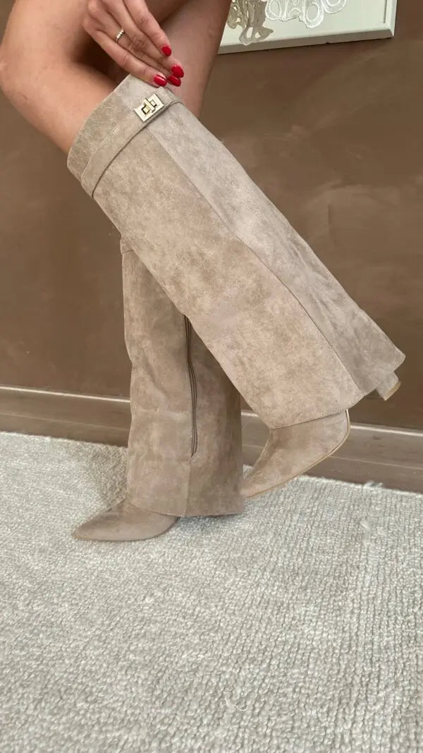 Elegant Women's Knee High Boots