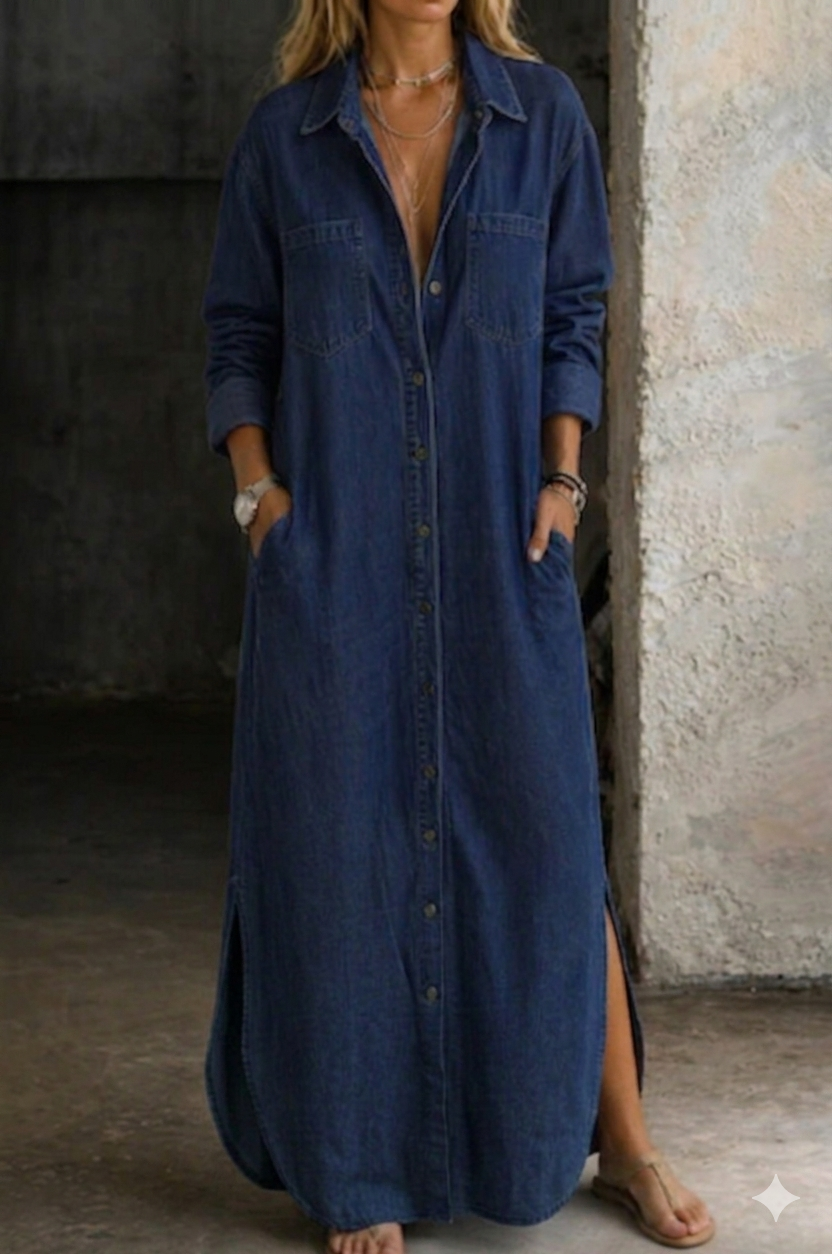 Delana | Button Down Dress