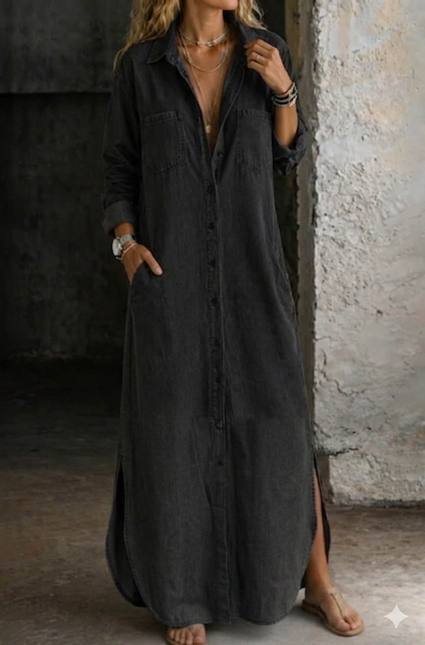 Delana | Button Down Dress