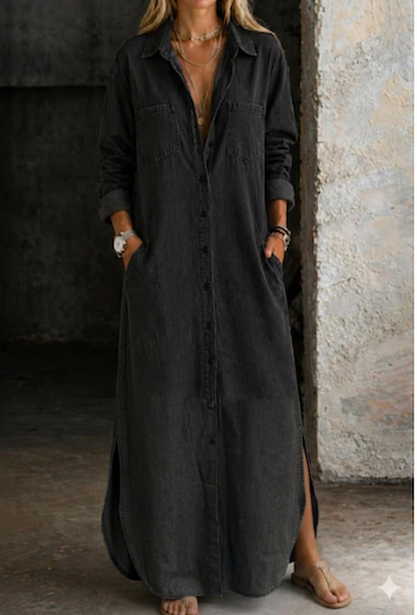 Delana | Button Down Dress