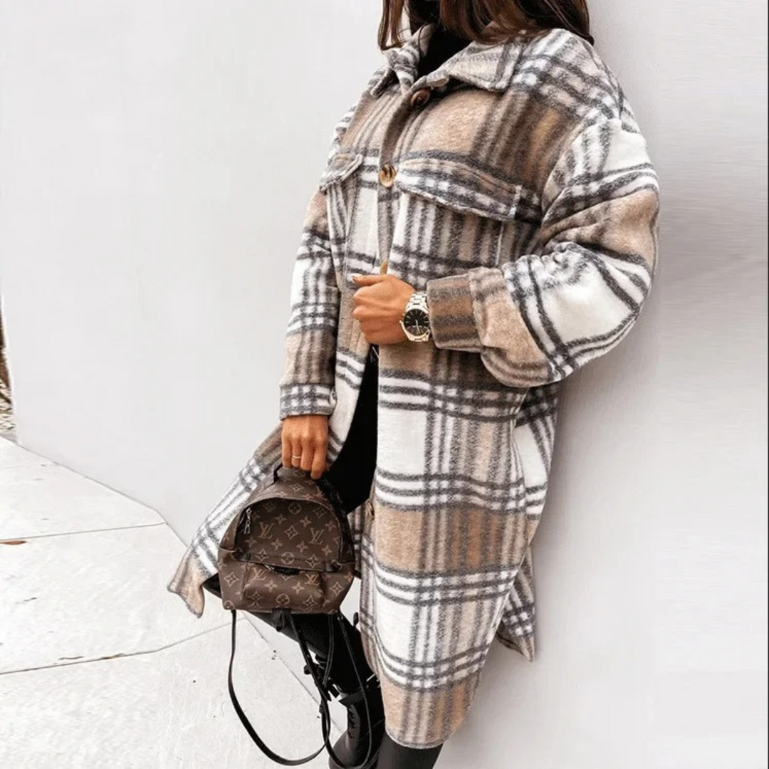 MERRIVALE | EVERYDAY CHECKED COAT