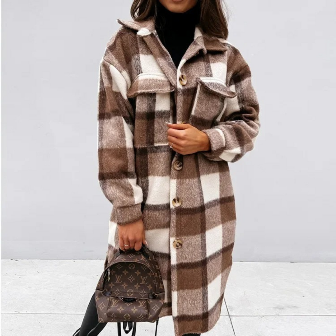 MERRIVALE | EVERYDAY CHECKED COAT