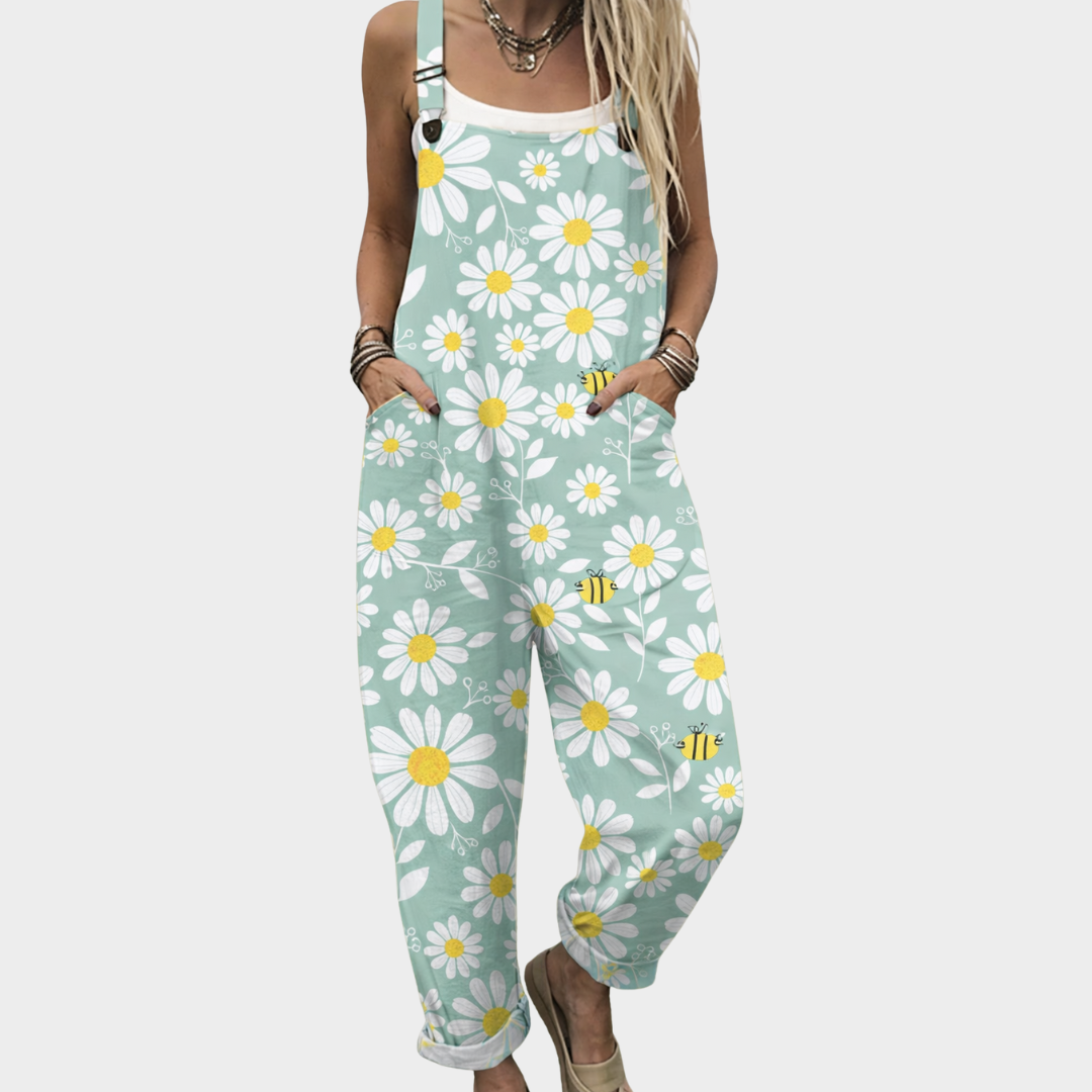 Cozy Printed Jumpsuit