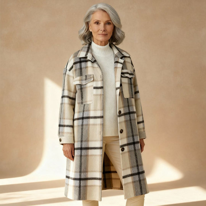 MERRIVALE | EVERYDAY CHECKED COAT