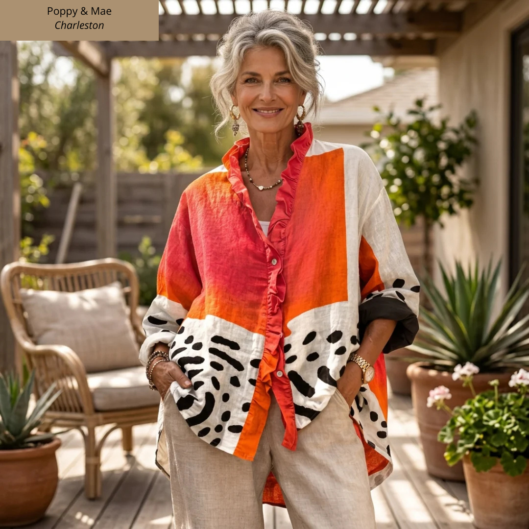 Viola™ Relaxed Print Blouse