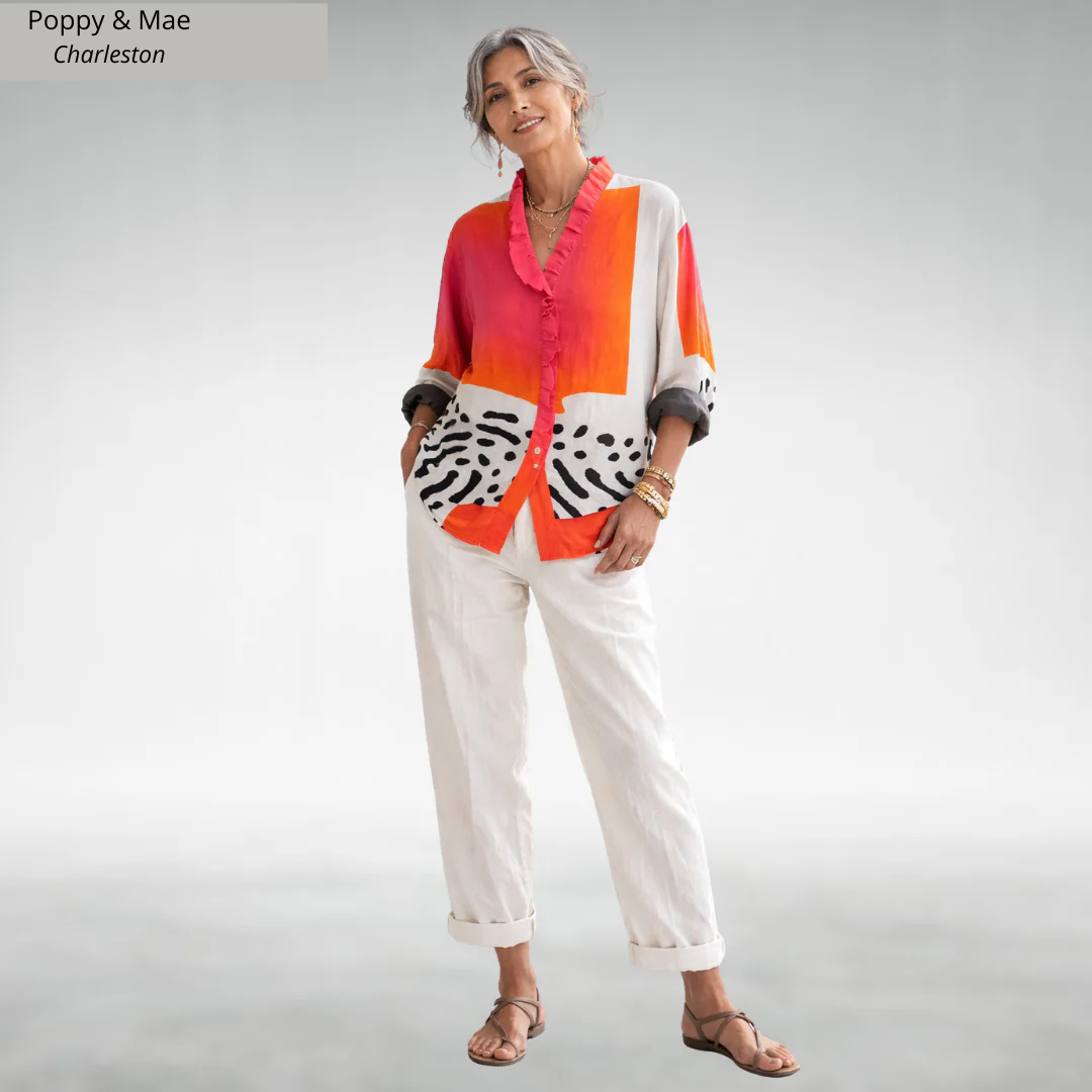 Viola™ Relaxed Print Blouse