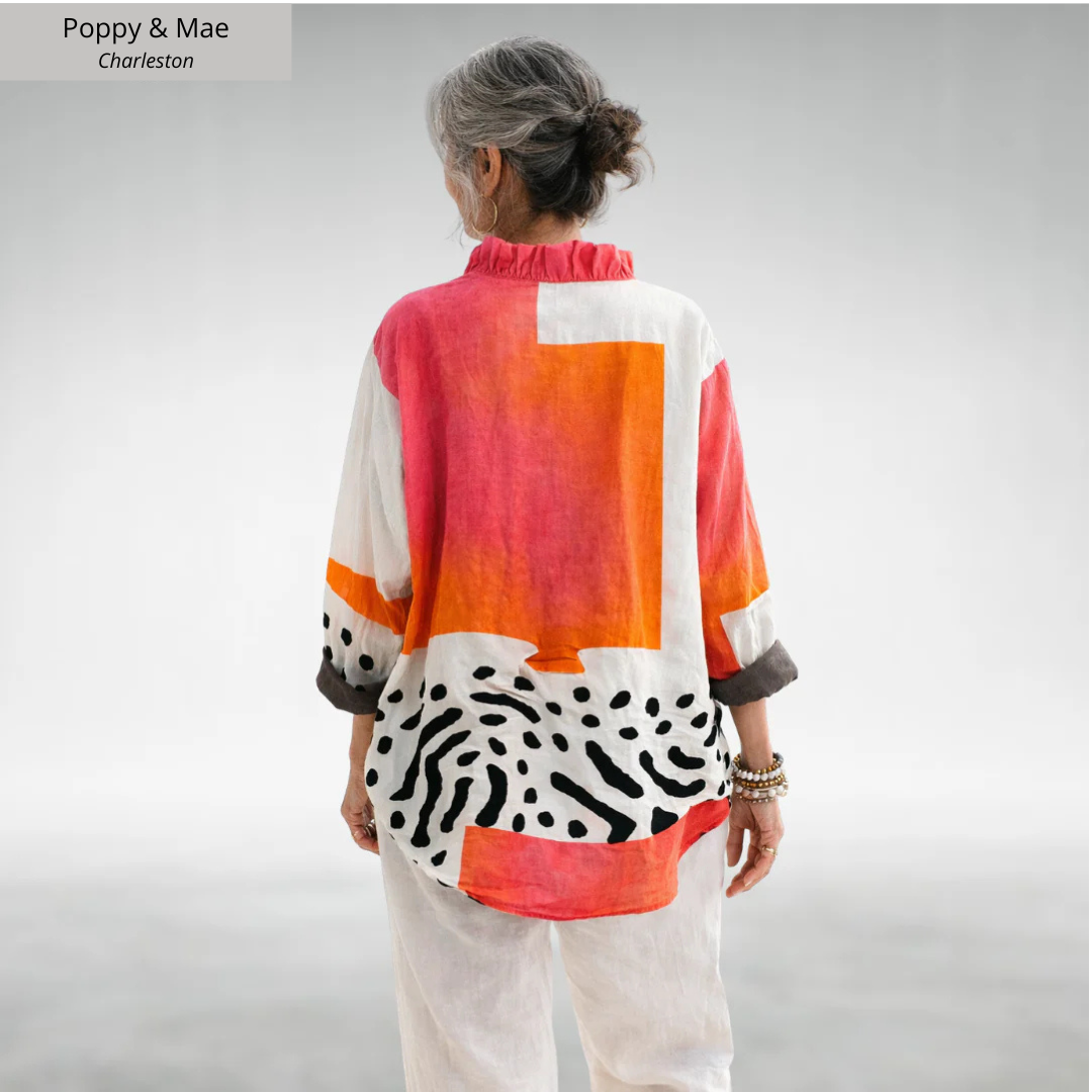 Viola™ Relaxed Print Blouse